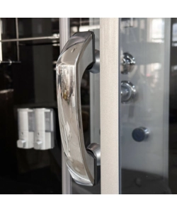 DOCCIA IDROMASSAGGIO DECOR BAGNO "DEMETRA" CON SEDILE 150X85X210 CM